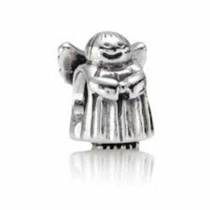 Retired Pandora silver angel charm